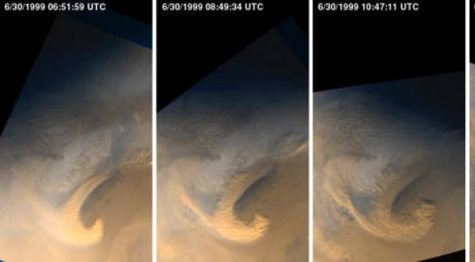 Пылевые бури на Марсе: правда и вымысел - Сур Бере Пыльные бури на марсе