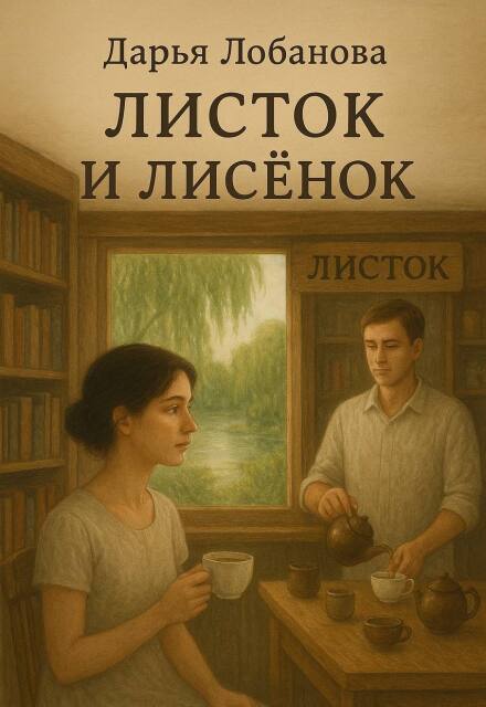 Листок и лисёнок